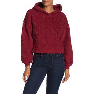 NWT Cotton Emporium Fleece Teddy Pullover Hoodie
